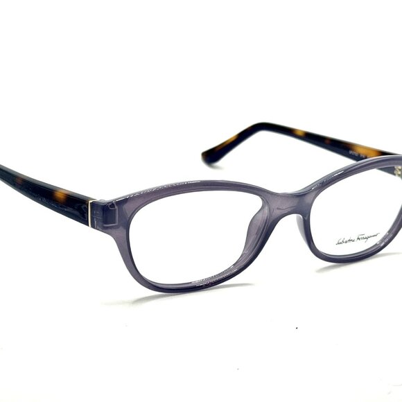 NEW SALVATORE FERRAGAMO SF 2722 516 Lilac Purple Women Eyeglasses 53mm 16 140 - Picture 3 of 8